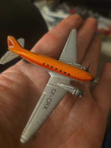 Vintage metal model douglas - metal,