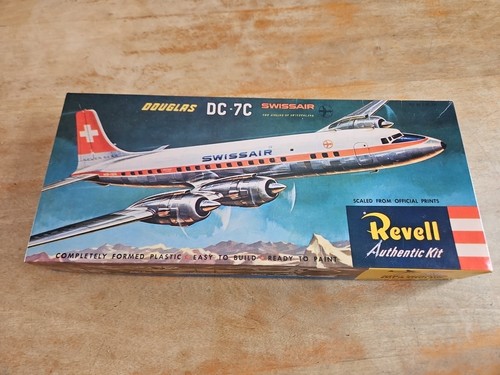 Vintage revell douglas 7c - vintage, dc-7c